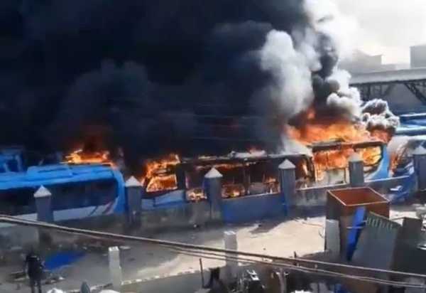 LASG says hoodlums burnt 80 BRT buses worth ₦3.9bn following violence that trailed the #EndSARS protests-autojosh