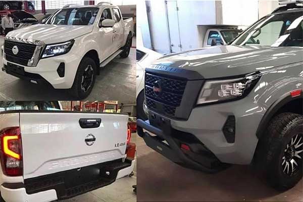 2021 Nissan Frontier Pickup Seen Completely Undisguised 