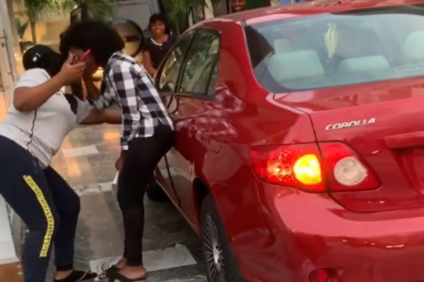 Excitement As Luxury Hair Businesswoman, Mizwanneka Gifts A Toyota Corolla To Her Staff (VIDEO)