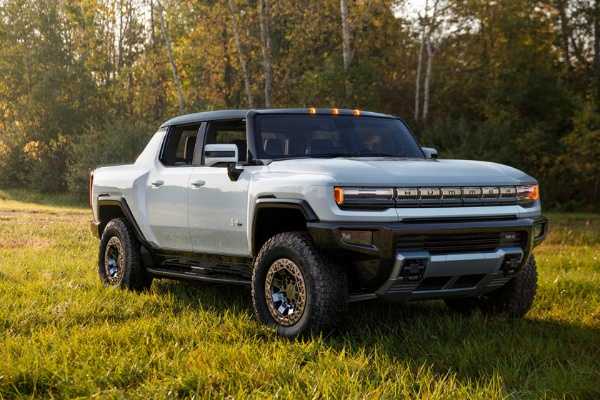 GMC Reveals 350-Mile Hummer Electric Pickup Truck-autojosh