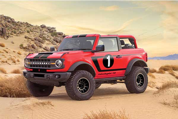 Ford Bronco To Get The Velociraptor Treatment With A 750 V8 Engine