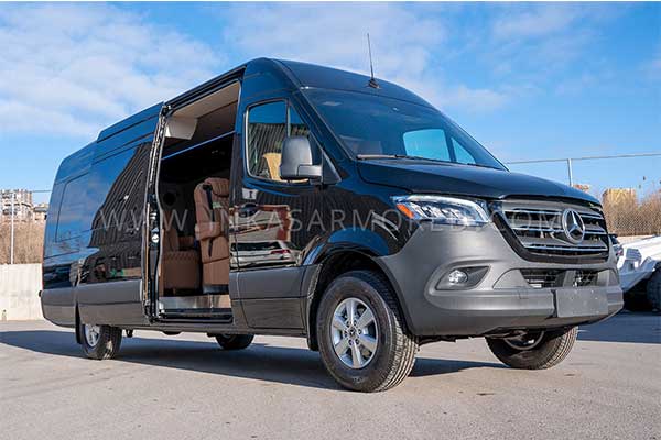 Inkas' VIP Mobile Office Mercedes-Benz Sprinter Is For Handling Business On  The Go