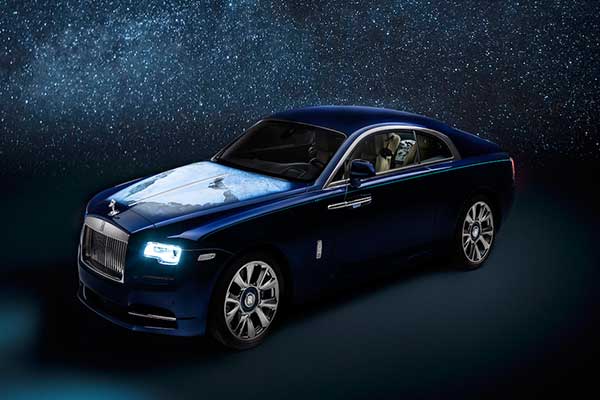 "Inspired By Earth" Rolls Royce Wraith Launched In Abu Dhabi