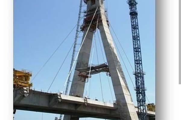 Throwback Photos Of When Lekki-Ikoyi Bridge Was Being Built By Julius Berger