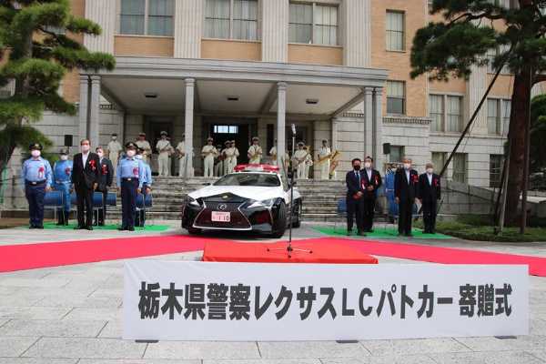 Lexus LC 500 joins japan's police force-autojosh