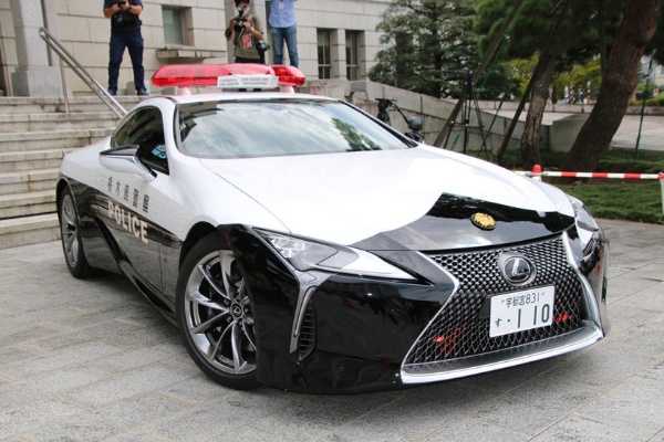 Lexus LC 500 joins japan's police force-autojosh