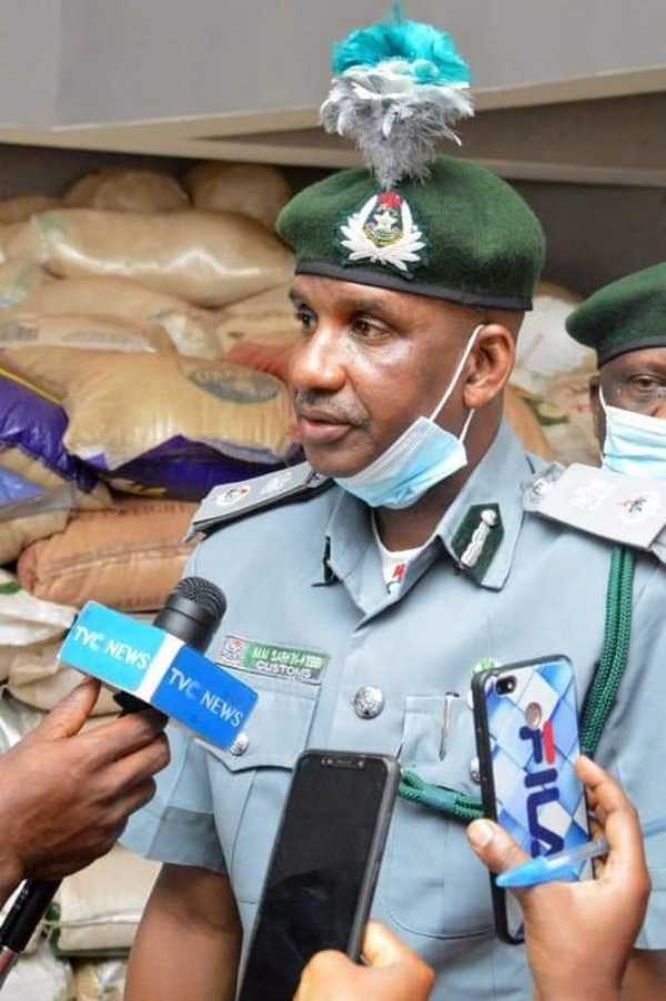 Nigeria Customs Service Federal Operation Unit Zone B Kaduna parades seized smuggled items-autojosh