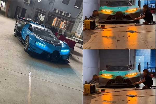 Check This Bugatti Replica Built In Someone's Garage