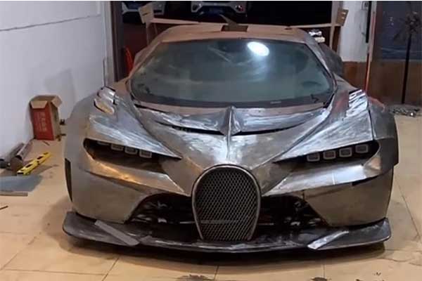 Check This Bugatti Replica Built In Someone's Garage