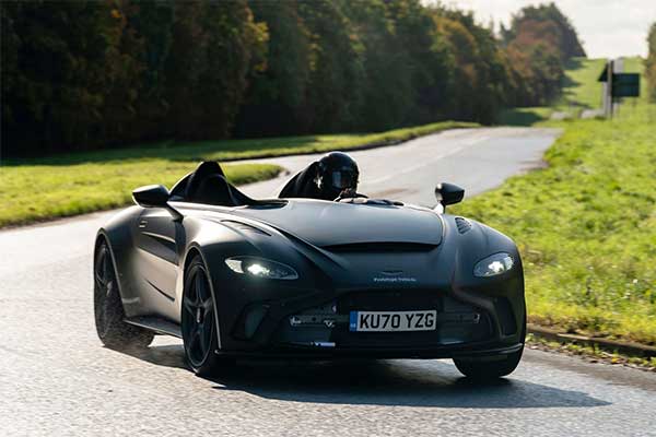 Check Out The Aston Martin V12 Speedster Prototype