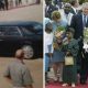 Throwback 2003 : US President George W Bush Rolls Armoured Cadillac DeVille Limo Into Nigeria - autojosh