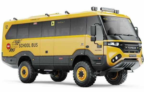 Torsus Praetorian World's Toughest School Bus-autojosh