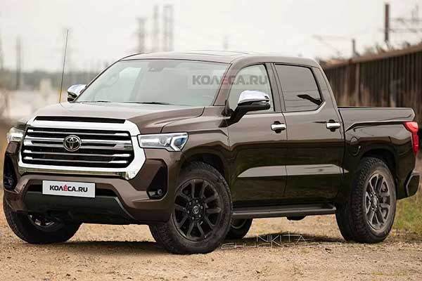 Take A Look At The 2022 Toyota Tundra Truck Rendering