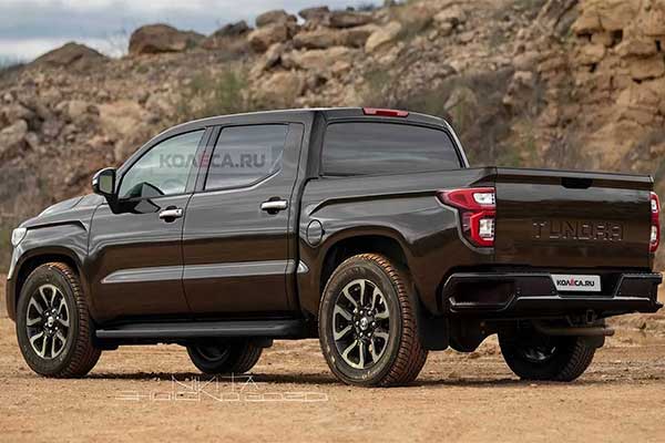 Take A Look At The 2022 Toyota Tundra Truck Rendering