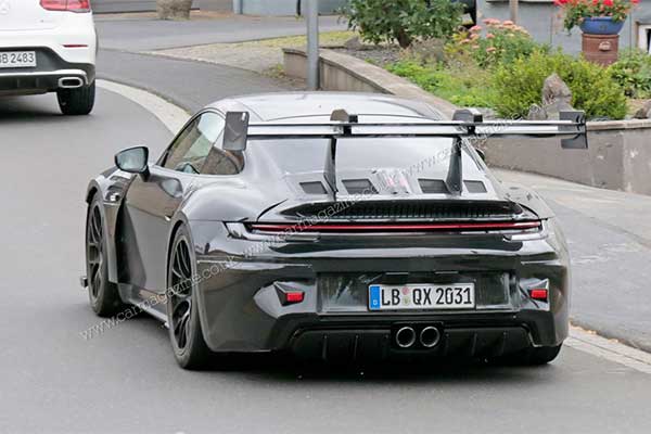 2022 Porsche GT3 Caught Undisguised With New Interior