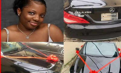 See BBN Star Dorathy's Reaction As She Receives Mercedes As A Birthday Gift From A Fan - autojosh