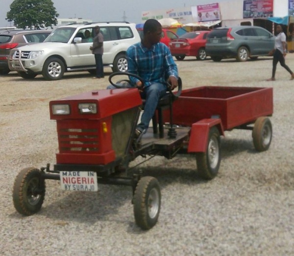 Meet Ismaila Surajo, A Young Nigerian Who Builds Locally Made Tractors, Excavators - autojosh
