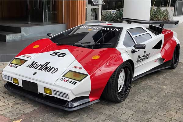 This Lamborghini Countach Is A Hyundai Powered By Toyota