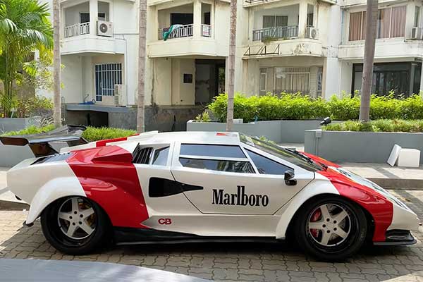 This Lamborghini Countach Is A Hyundai Powered By Toyota