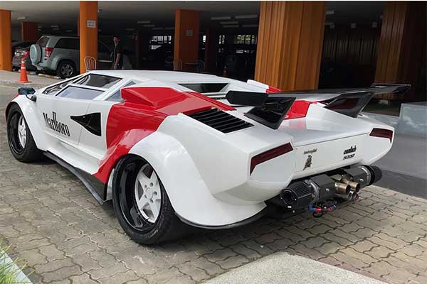 This Lamborghini Countach Is A Hyundai Powered By Toyota