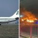 Former Nigeria Airways Aircraft, Seized In Belgium Due To Unpaid Fees, Has Burnt Down - autojosh