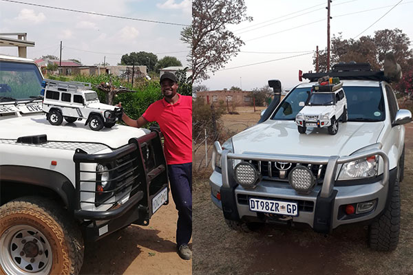 Meet 30 Year Old Hendrick Chebanga, The Man Who Builds Miniature Replicas Of Vehicles