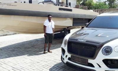 Obafemi Martins Shows Off His Yacht, Bentley Bentayga And Mercedes G-Wagon - autojosh