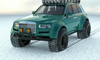 ₦200m Rolls-Royce Cullinan SUV Reimagined As Actic Monster Truck - autojosh