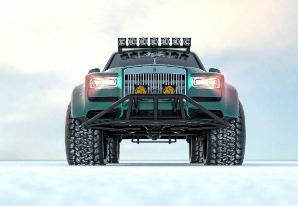 ₦200m Rolls-Royce Cullinan SUV Reimagined As Actic Monster Truck - autojosh 