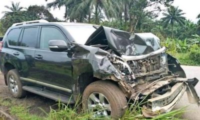 Samuel Etoo Involved In Car Accident After A Public Bus Crashed Into His SUV - autojosh