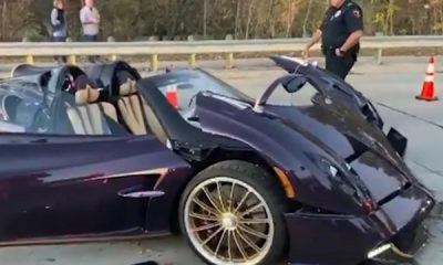 Teen YouTuber Totals Dad's One-Off Pagani Huayra Worth $3.4m - autojosh