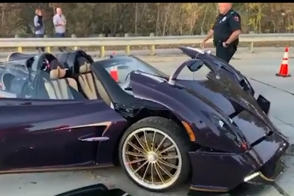 Teen YouTuber Totals Dad's One-Off Pagani Huayra Worth $3.4m - autojosh 