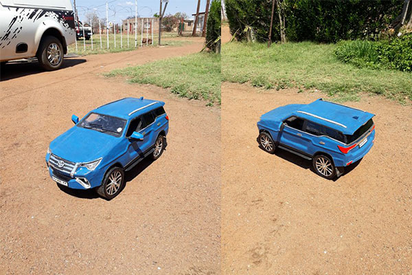 Meet 30 Year Old Hendrick Chebanga, The Man Who Builds Miniature Replicas Of Vehicles