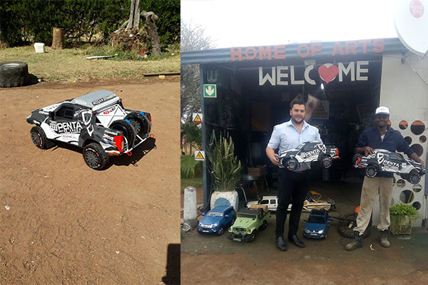 Meet 30 Year Old Hendrick Chebanga, The Man Who Builds Miniature Replicas Of Vehicles