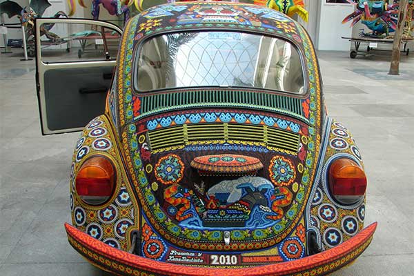 Take A Look At This VW Beetle Covered In 2 Million Beads