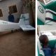 Maths Graduate From Adamawa Shows Off His Replica Mini Plane Built From Scrap Materials - autojosh