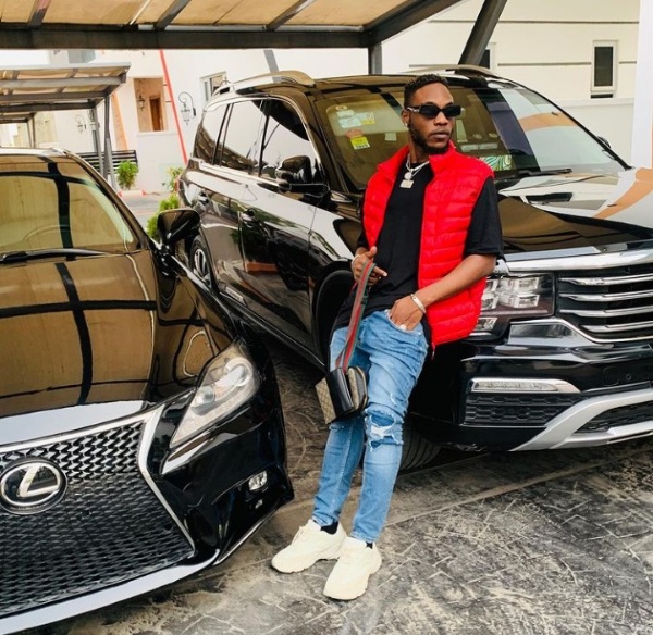 Nigerian Recording Artist L.A.X Takes Delivery Of Toyota Prado And Mercedes C-Class - autojosh