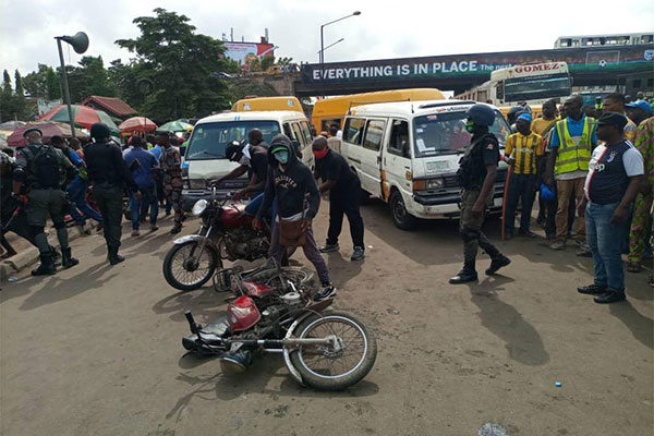 Lagos Taskforce Seizes 130 Motorcycles Operating In Restricted Areas - autojosh 