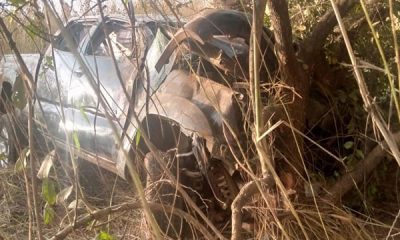 Six Escaped Death After Two Vehicles Fell Into A Valley And Somersaulted In Awka - autojosh
