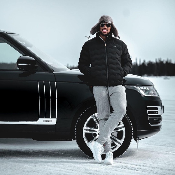 Boxing Champ Anthony Joshua Shows Off Ice-driving Skills In Range Rover To Celebrate Victory Over Kubrat Pulev - autojosh