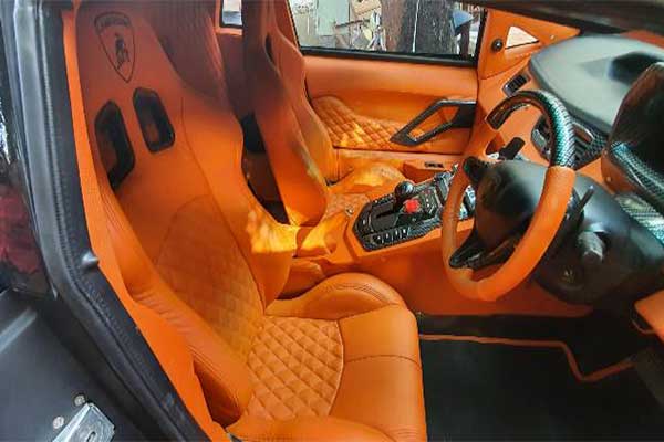 Mumbai Based Tuner Converts A Honda Civic To A Lamborghini Aventador