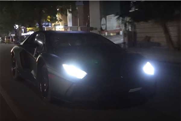 Mumbai Based Tuner Converts A Honda Civic To A Lamborghini Aventador