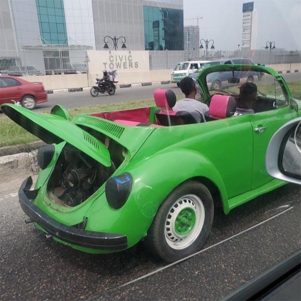 Convertible Volkswagen Beetle