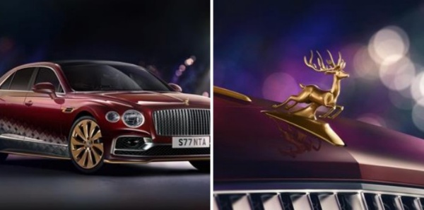 Santa’s New Ride, Bentley Unveils One-off Flying Spur-based Reindeer Eight Built For A Celebrity - autojosh