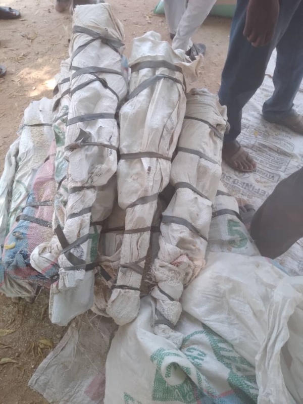 Nigerian Customs Service Impound Truck Loaded With 73 Locally-made Guns Hidden Inside Bag Of Rice - autojosh 