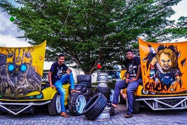 Antonio Sandouk Crowned BETKING "King Of Drift" At Lagos Autofest