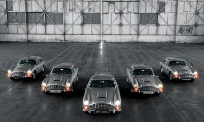 Aston Martin Shows Of The First Five DB5 Goldfinger Continuation Cars Worth ₦6.5b - autojosh
