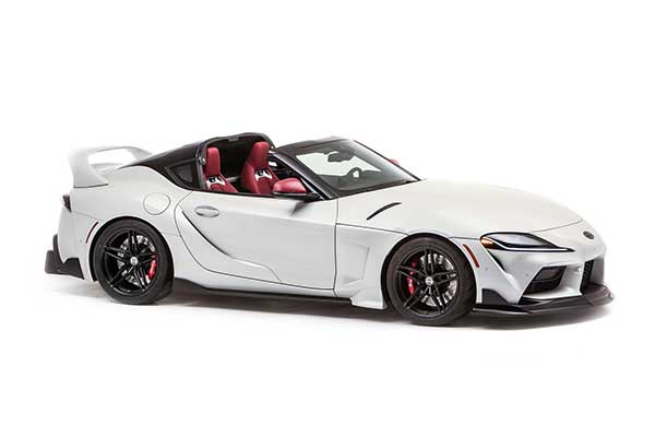 Toyota Showcases One-off GR Supra Open Top At SEMA Show