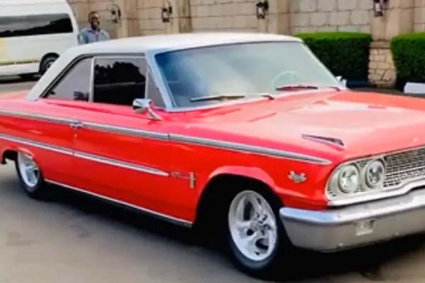 Actor Junior Pope Gets Himself A 1963 Ford Galaxie 500 As Christmas Gift-Autojosh