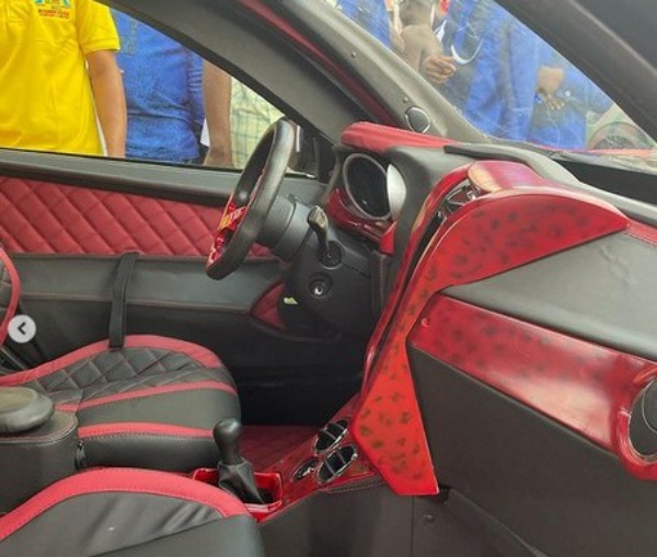 Kantanka Akofena : Ghanaian Automaker Unveils Lamborghini-inspired Sports Car With Gullwing Doors - autojosh 